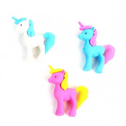 Gomme licorne 5 cm vendue par 48 Jouets et articles kermesse 39533