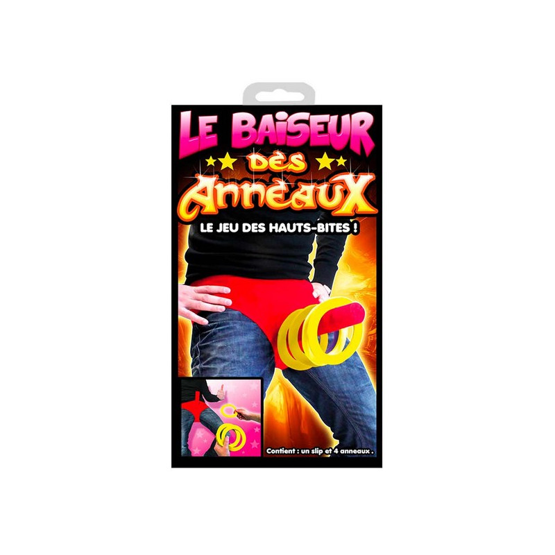 Slip humoristique jeu des anneaux adulte Humour - Sex toys CD5030