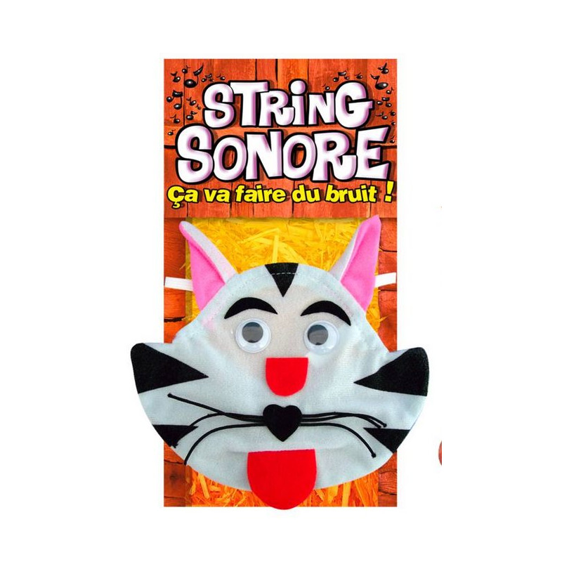 String sonore humoristique homme - Chat Humour - Sex toys B9752F