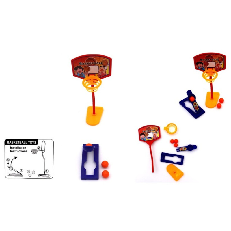 Jeu basket avec balle 14x16cm vendu par 24 Jouets et articles kermesse 14127