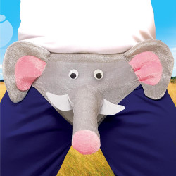 Slip humoristique éléphant homme Accessoires de fête CD5150