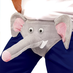 Slip humoristique éléphant homme Accessoires de fête CD5150