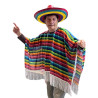 Poncho mexicain adulte