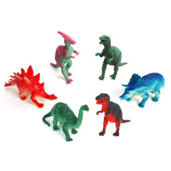 Animal dinosaure 10 cm à collectionner vendu par 48 Jouets et articles kermesse 10259BG