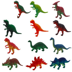 Animal dinosaure 10 cm à collectionner vendu par 48 Jouets et articles kermesse 10259BG