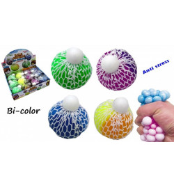 Balle cervelle bi-color 6cm vendue par 12 Jouets et articles kermesse 22818