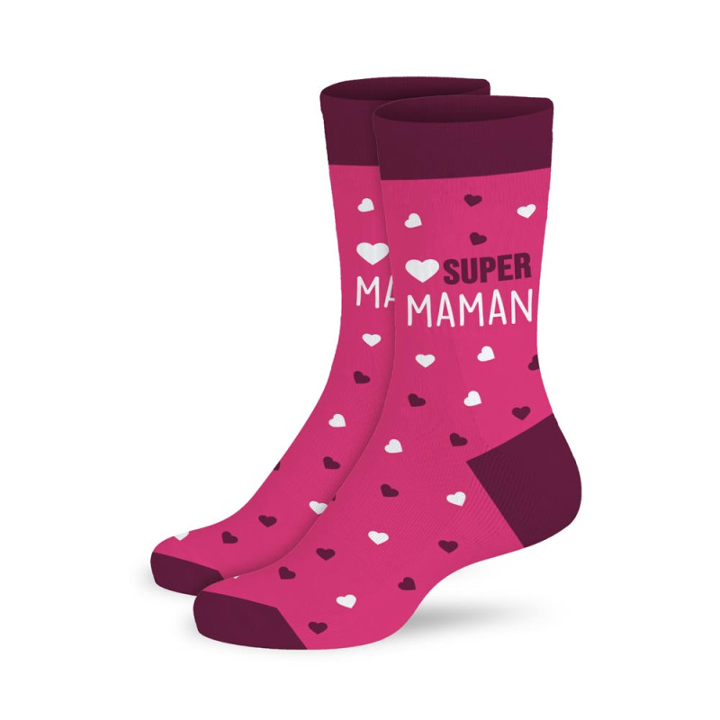 Chaussettes fantaisie Super Maman Accessoires de fête CD5297_02