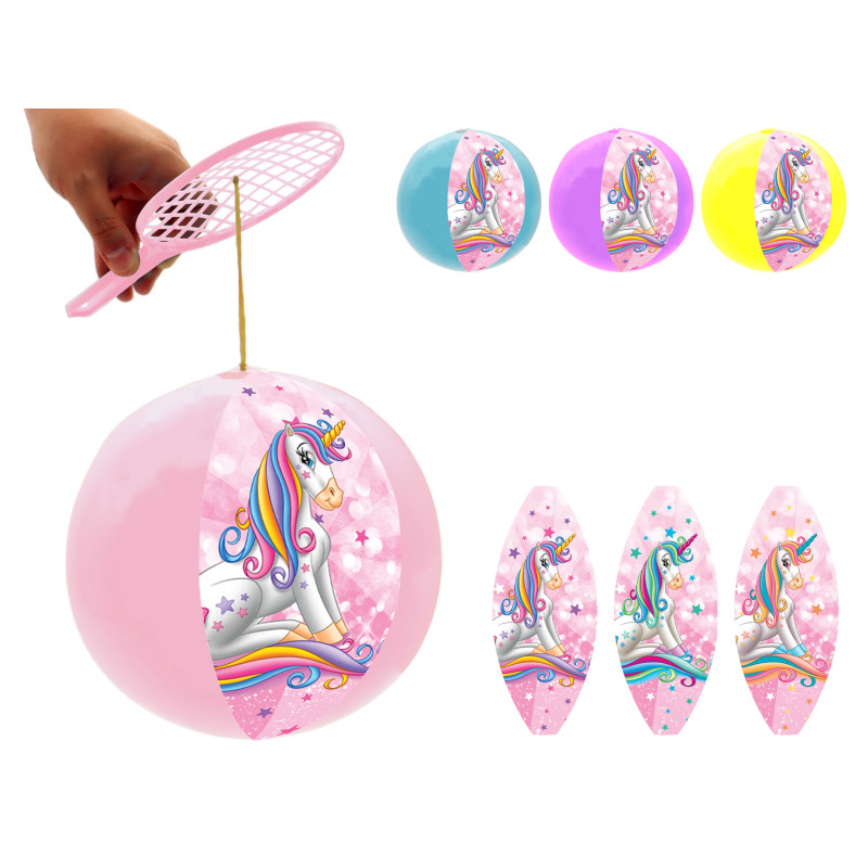 Tape balle licorne 22 cm Jouets et articles kermesse 60049